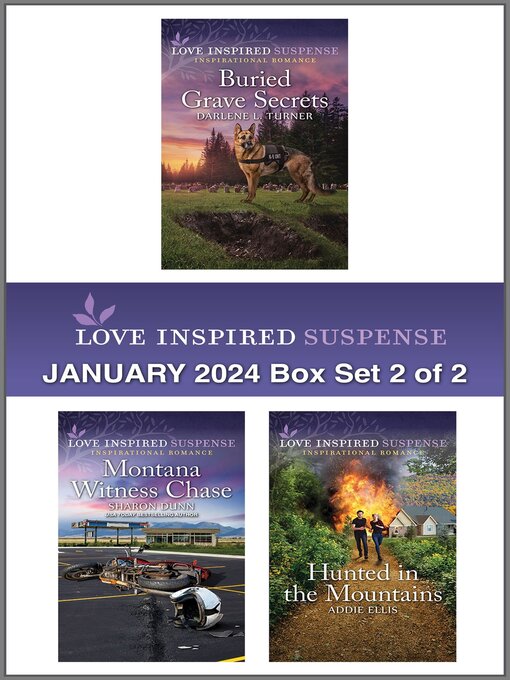 Cover image for Love Inspired Suspense January 2024- Box Set 2 of 2